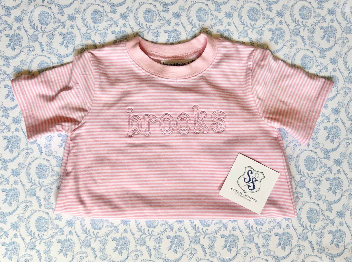 Knit Striped T-Shirt Bubble