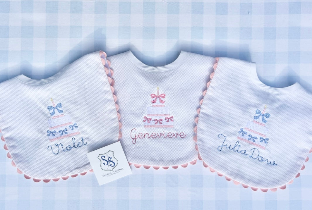 Birthday Bib for Girl