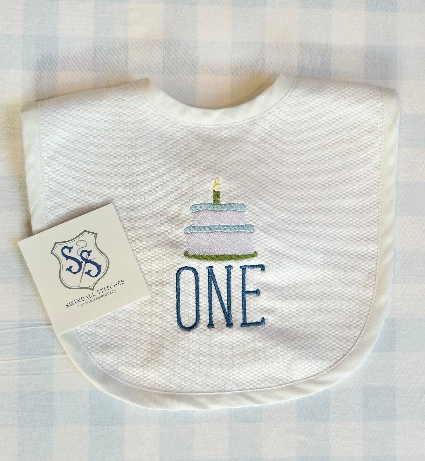 Birthday Bib for Boy