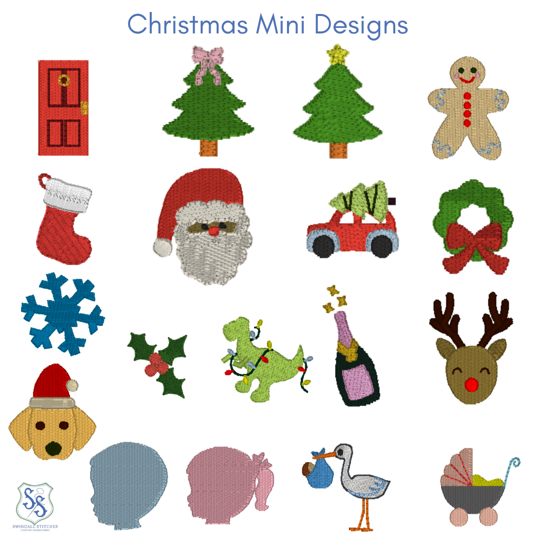 First Christmas (Pink Bitty Dot)