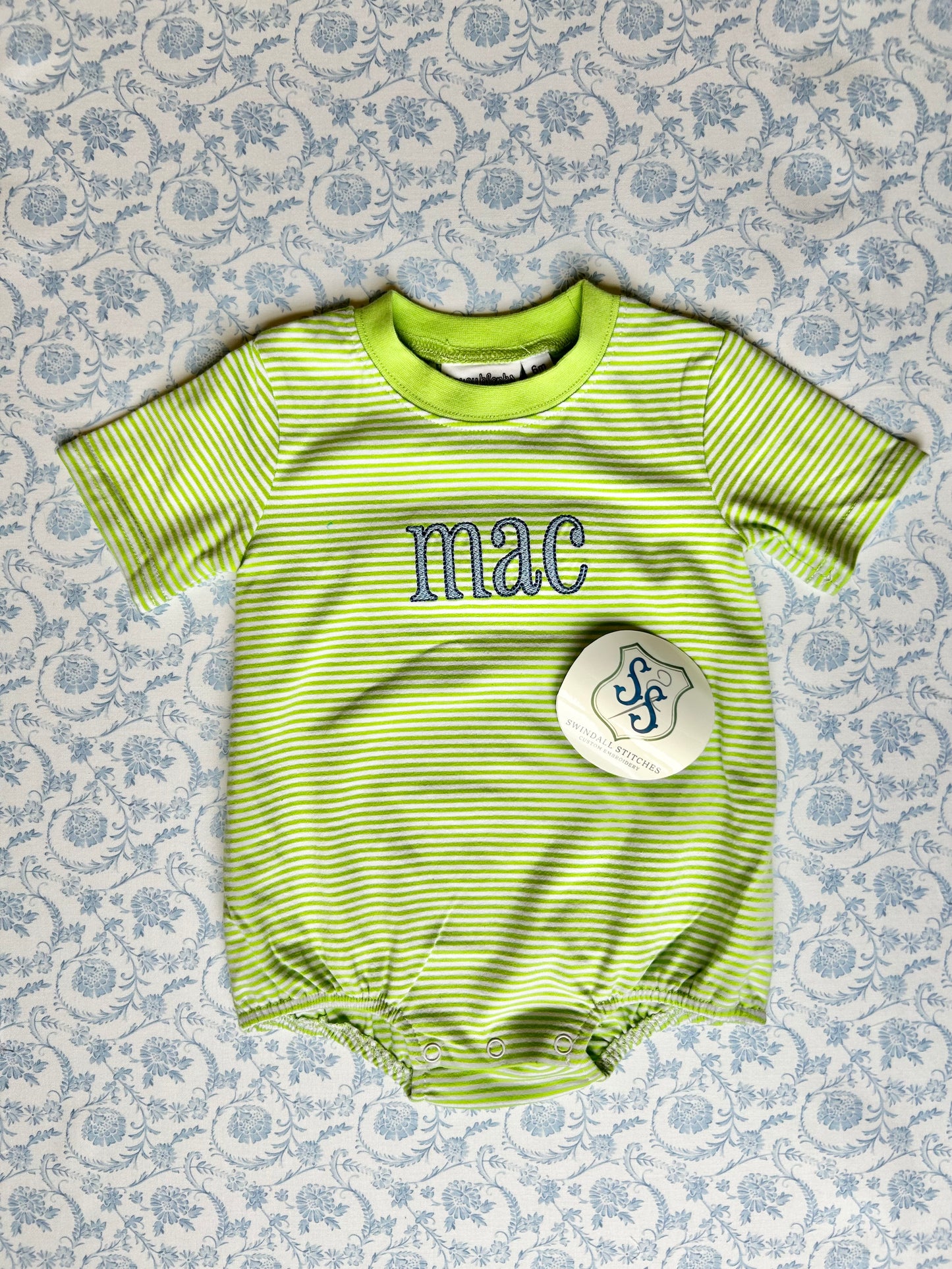 Knit Striped T-Shirt Bubble