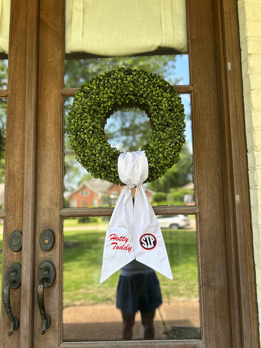 Ole Miss SIP Wreath Sash