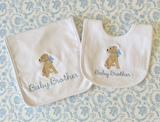 Bib & Burp Set