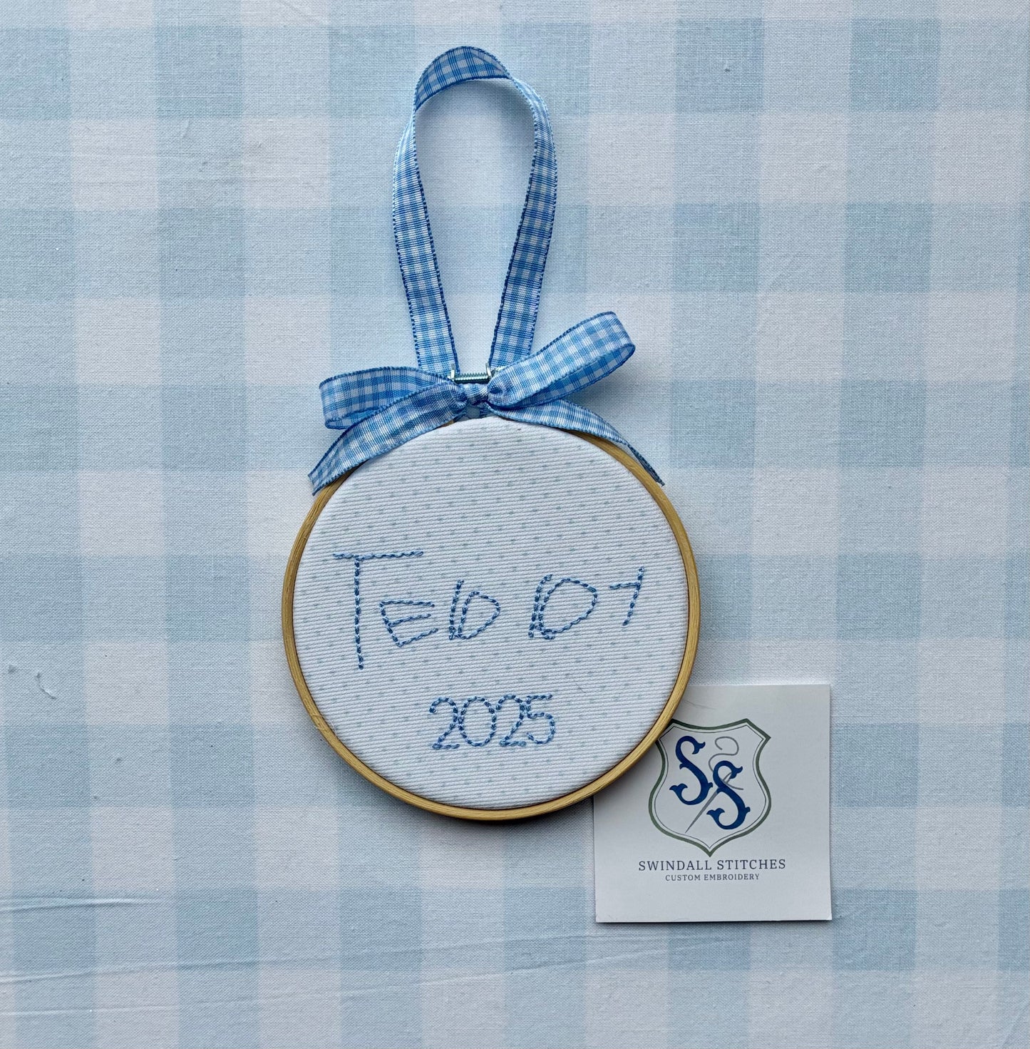 Handwriting Ornament