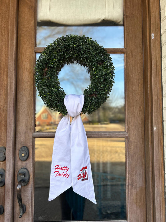 Wreath Sash Ole Miss Rebels Colonel Reb