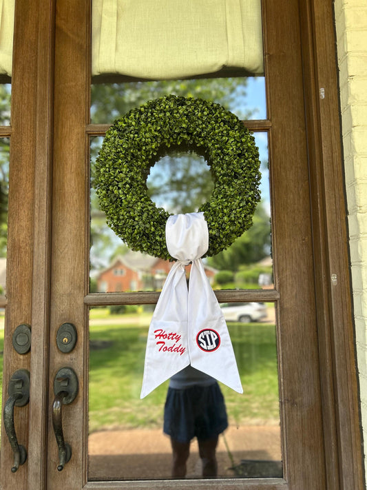 Wreath Sash Ole Miss Sip
