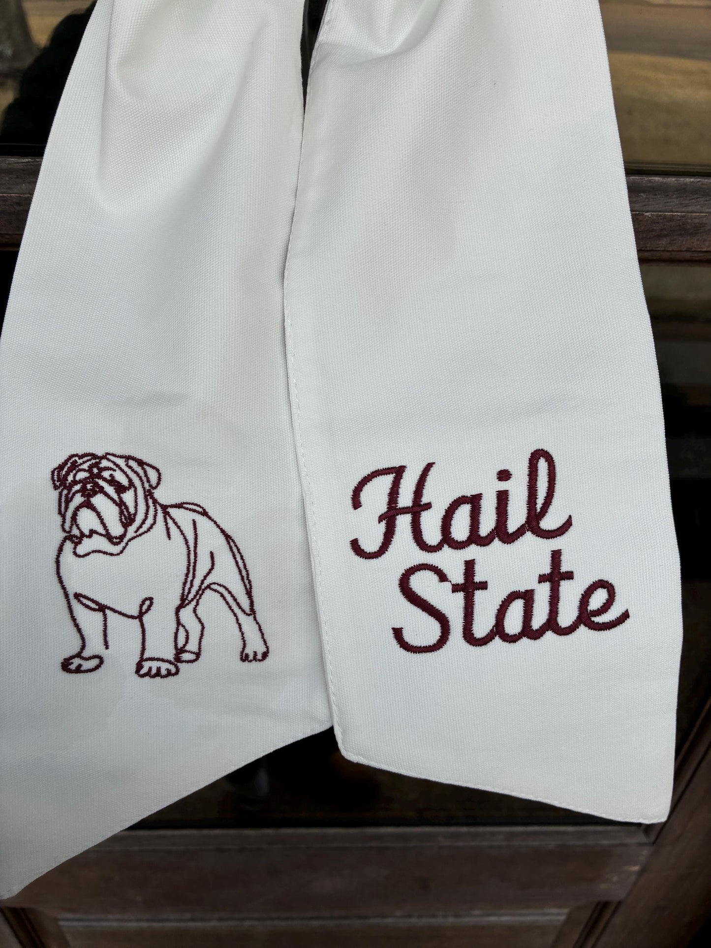 Wreath Sash MS State Bulldog